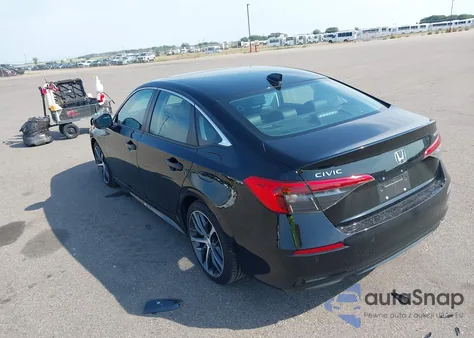 2024 Honda Civic Touring из США, поврежденный, VIN 2HGFE1F90RH318816